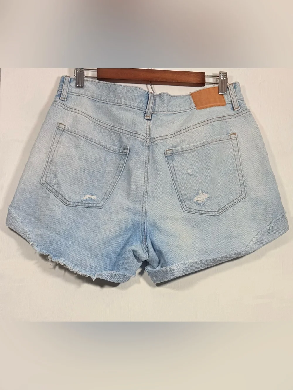 Aeropostale Light Blue Denim Shorts